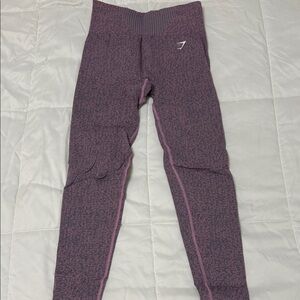 Gymshark Sweat Seamless Purple and Blue Marl Leggings